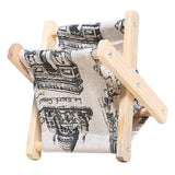 Max Foldable Cotton Linen Home Desk Shelf Storage Bin Storage Basket Organizer F