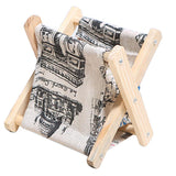 Max Foldable Cotton Linen Home Desk Shelf Storage Bin Storage Basket Organizer F