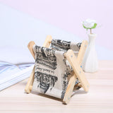 Max Foldable Cotton Linen Home Desk Shelf Storage Bin Storage Basket Organizer F