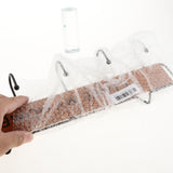 Max Vintage Wood Metal Wall Hook Storage Rack Clothes Hanger Hook Brown 5 Hooks