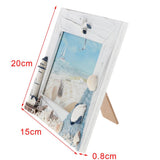 Max Mediterranean Style Wooden Picture Phote Frame Wedding Family Photo Frame B