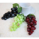 Maxbell Artificial Grapes Fruit Home Kitchen Cabinet Window Display Green-36 grapes