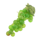 Maxbell Artificial Grapes Fruit Home Kitchen Cabinet Window Display Green-36 grapes