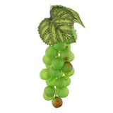 Maxbell Artificial Grapes Fruit Home Kitchen Cabinet Window Display Green-36 grapes