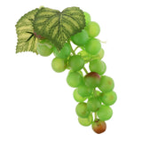 Maxbell Artificial Grapes Fruit Home Kitchen Cabinet Window Display Green-36 grapes