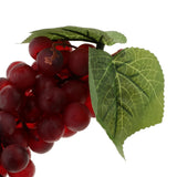 Maxbell Artificial Fake Grape Fruit Home Kitchen Cabinet Display Purple-60 grapes