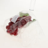 Maxbell Artificial Fake Grape Fruit Home Kitchen Cabinet Display Purple-60 grapes