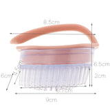 Maxbell Dish Cleaning Brush Kitchen Brushes with Handle Pink