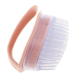 Maxbell Dish Cleaning Brush Kitchen Brushes with Handle Pink