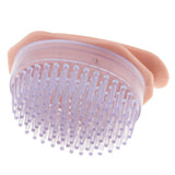 Maxbell Dish Cleaning Brush Kitchen Brushes with Handle Pink