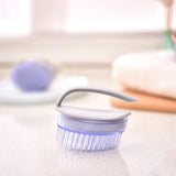 Maxbell Dish Cleaning Brush Kitchen Brushes with Handle Blue