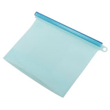 Maxbell Silicone Refrigerator Vacuum Sealed Food Storage Bag Fresh Saver Blue