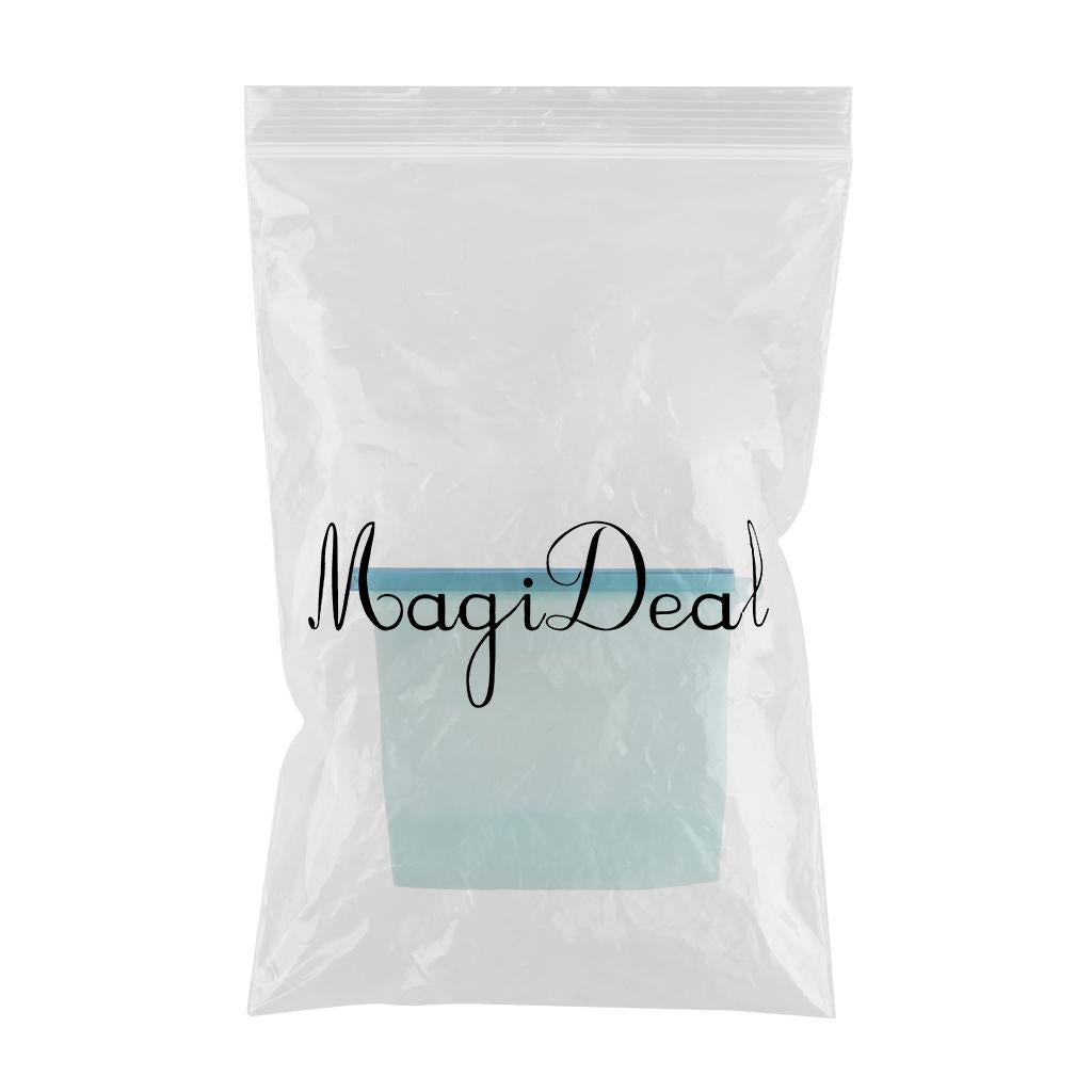 Maxbell Silicone Refrigerator Vacuum Sealed Food Storage Bag Fresh Saver Blue