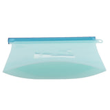 Maxbell Silicone Refrigerator Vacuum Sealed Food Storage Bag Fresh Saver Blue