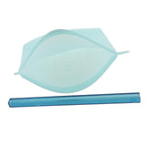 Maxbell Silicone Refrigerator Vacuum Sealed Food Storage Bag Fresh Saver Blue