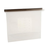 Maxbell Silicone Refrigerator Vacuum Sealed Food Storage Bag Fresh Saver White