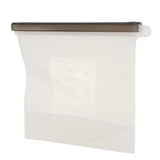 Maxbell Silicone Refrigerator Vacuum Sealed Food Storage Bag Fresh Saver White