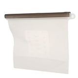 Maxbell Silicone Refrigerator Vacuum Sealed Food Storage Bag Fresh Saver White