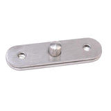 Maxbell 2Pcs Stainless Steel Concealed 360 Degree Rotary Hinge Revolving Door Hinge