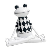 Maxbell Resin Creative Yoga Frog Figurine Home Office Tabletop Ornament Decor Gift A
