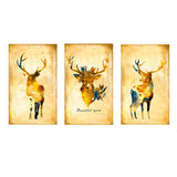 Maxbell 3 Panels Cute Canvas Paintings Wall Decor for Living Room Nursery Room F