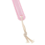 Maxbell Long Handle SPA Bath Exfoliation Brush Body Shower Scrubber Massager Pink