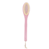 Maxbell Long Handle SPA Bath Exfoliation Brush Body Shower Scrubber Massager Pink