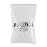 Maxbell Iron Plant Stand Flower Pot Rack Indoor Outdoor Garden Decor 9cm Dia White