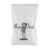 Maxbell Resin 3D Craft Frog With Suitcase Figurine Home Tabletop Decor Gift Gold