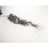 Maxbell 78cm Artificial Flower Plants leaf Vine Hanging Home Garden Decor Purple