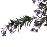 Maxbell 78cm Artificial Flower Plants leaf Vine Hanging Home Garden Decor Purple