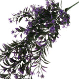 Maxbell 78cm Artificial Flower Plants leaf Vine Hanging Home Garden Decor Purple