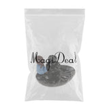 Max Small Monk Figurine Backflow Ceramic Cone Incense Smoke Burner Holder Blue