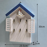 Max Elegant House-Shaped Design Key Rack Holder Perfect for Home Decor A