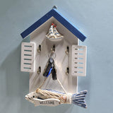 Max Elegant House-Shaped Design Key Rack Holder Perfect for Home Decor A