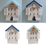 Max Elegant House-Shaped Design Key Rack Holder Perfect for Home Decor A