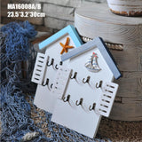 Max Elegant House-Shaped Design Key Rack Holder Perfect for Home Decor B