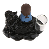 Buddhist Incense Burner Backflow Ceramic Glaze Censer Cone Holder or Cones C