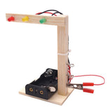 Max Maxb Kids Science Experiment DIY Traffic Light Assembly Educational Smart Toy