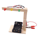 Max Maxb Kids Science Experiment DIY Traffic Light Assembly Educational Smart Toy