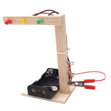 Max Maxb Kids Science Experiment DIY Traffic Light Assembly Educational Smart Toy
