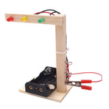 Max Maxb Kids Science Experiment DIY Traffic Light Assembly Educational Smart Toy