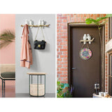 Max Maxb Wall Mounted Resin Coat Robe Hook Birds On tree Branch Hanger Rack 3 Birds