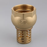 Maxbell Heavy Duty Brass Foot Valve Female Threaded Water Pump Bottom Valve  DN50