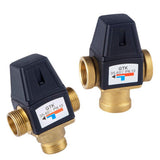 Maxbell 3 Way Thermostatic Mixing Valve Solar Water Heater Mix Valve DN20 Male