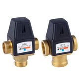 Maxbell 3 Way Thermostatic Mixing Valve Solar Water Heater Mix Valve DN20 Female