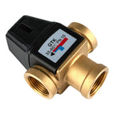 Maxbell 3 Way Thermostatic Mixing Valve Solar Water Heater Mix Valve DN20 Female