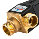 Maxbell 3 Way Thermostatic Mixing Valve Solar Water Heater Mix Valve DN25 Male