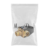 Maxbell 3 Way Thermostatic Mixing Valve Solar Water Heater Mix Valve DN25 Male