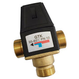 Maxbell 3 Way Thermostatic Mixing Valve Solar Water Heater Mix Valve DN25 Male